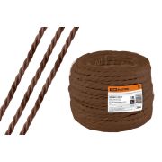 Ретро провод «Эко» 3х1,5 витой ГОСТ коричневый (20м) TDM