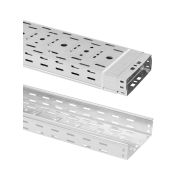 Лоток перфорированный 80х200х3000-0,7 мм TDM