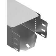 Поворот на 45 град. горизонтальный 100х100 мм TDM