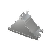 Ответвитель Т-образный вертикальный вверх 100х300 мм TDM