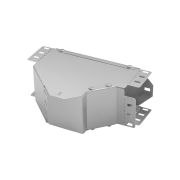 Ответвитель Т-образный вертикальный вверх боковой 100х100 мм TDM