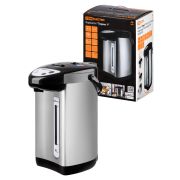 Термопот «Термо 1», металл, 4 л, 3 способа подачи воды, 750 Вт, стальной, TDM