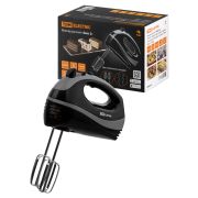 Миксер ручной «Зевс 2», 300 Вт, 5 скоростей, режим «Турбо», 2 комплекта насадок, черный, TDM