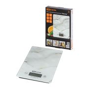 Весы электронные кухонные «Мрамор», стекло, деление 1 г, макс. 5 кг, TDM