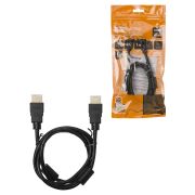 Кабель «АВК 2» HDMI - HDMI, v2.0, позолоченные контакты, с ферритами, 1 метр, TDM