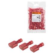 Разъем РпИп 1,5-6 плоский (папа) нейлоновый (100 шт.) TDM