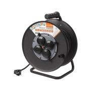 Удлинитель силовой УХз16-004 (метал. катушка, 4 места IP44/40 м КГ 4000 Вт) Народный УС1-43128