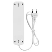 Удлинитель 4 гнезда, 7 метров, б/з, 10 А, 2300 Вт, белый, НАРОДНЫЙ У-42016 (Ун 420-0001)