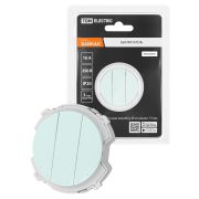 Выключатель 3-кл. 16А 250В фисташковый, «Байкал» TDM