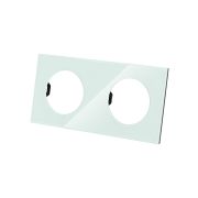 Рамка двойная фисташковая, стекло, «Байкал» TDM