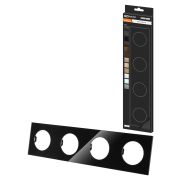 Рамка четверная агат, стекло, «Байкал» TDM