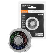 Выключатель «Не беспокоить»/«Уборка» 16А 250В платина, «Байкал» TDM