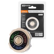 Панель «Не беспокоить»/«Уборка» 16А 250В шампань, «Байкал» TDM