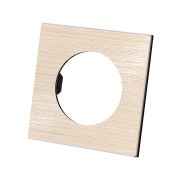 Рамка одиночная шампань, алюминий, шлифованный, «Байкал» TDM