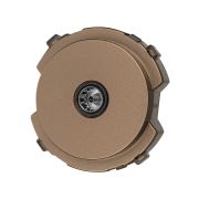 Розетка TV проходная бронза,«Байкал» TDM