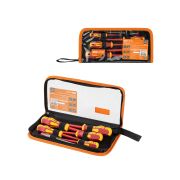 Набор диэлектрических отверток №1, тканевый пенал, 6 предметов, 1000 В, «ПрофиЭлектрик» TDM