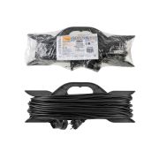 Удлинитель-шнур на рамке силовой народный ПВС 3500 Вт б/з, 20м, штепс. гнездо У1-13041