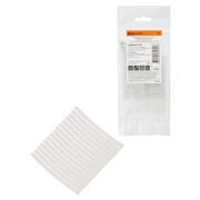 Набор трубок термоусаживаемых, не поддерживающих горение, клеевых, длиной 10 см ТТк(3:1) «Моноцвет, прозрачный 3,2/1,0 TDM»