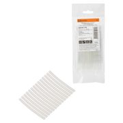 Набор трубок термоусаживаемых, не поддерживающих горение, клеевых, длиной 10 см ТТк(3:1) «Моноцвет, прозрачный 4,8/1,5 TDM»