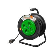 Удлинитель на катушке силовой народный 4 гнезда ПВС 3500 Вт б/з, 50м УС1-43131