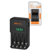 Зарядное устройство 18044 (1800 mA 4 слота АА/ААА 4 кан.), LCD-экран, 220 В, TDM