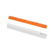 Кабель-канал 12х12 (12 шт по 1 м) белый (розн.упак.) TDM