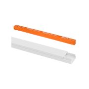 Кабель-канал 15х10 (12 шт по 1 м) белый (розн.упак.) TDM