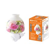 Ночник-аромалампа «Прованс» керамический с выключателем, Е12, 7 Вт, 220 В TDM