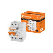 Диф.автомат АД12 2Р 25А 100мА TDM